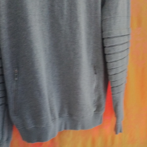 Boohoo Gray Hoodie Jacket - Picture 12 of 16